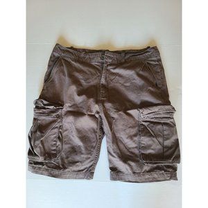 H&M Men's Brown Cargo Shorts Size 32